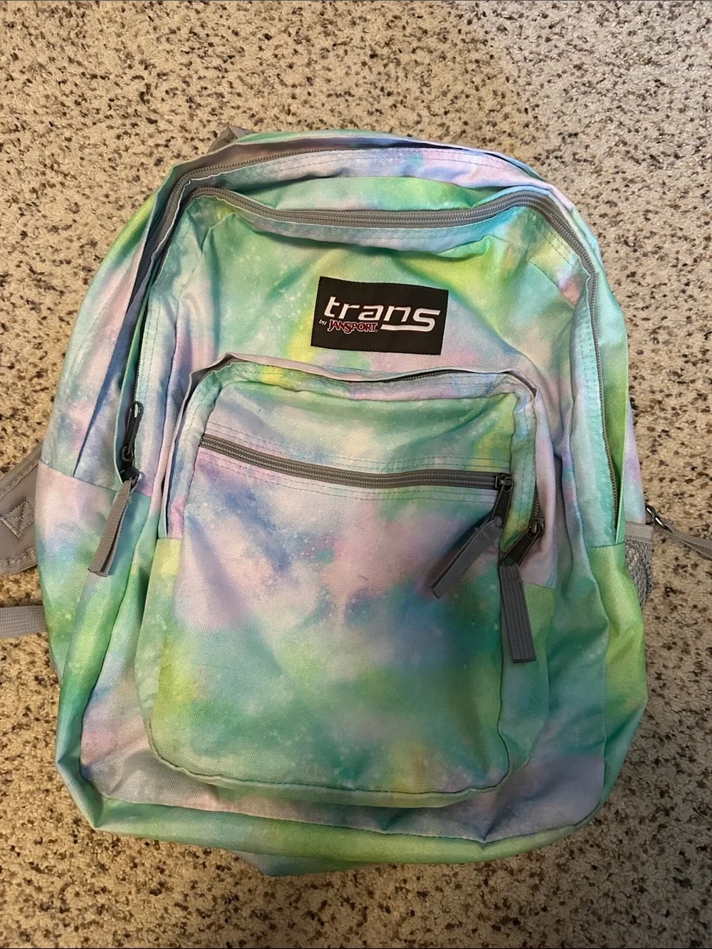 Trans by JansportPastel Tie-Dye Backpack - Green/Purple